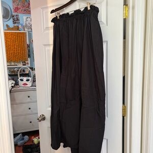 Anthropologie Black Skirt